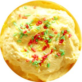 Сливочно-лимонное мороженое